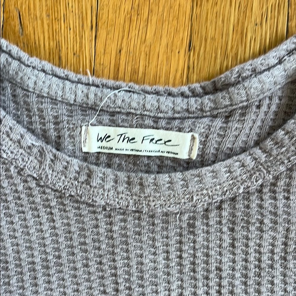 We The Free Waffle Knit Top - Picture 2 of 4